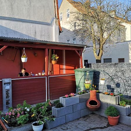 Pension Zur Gartenstadt Wittenberg Esterno foto