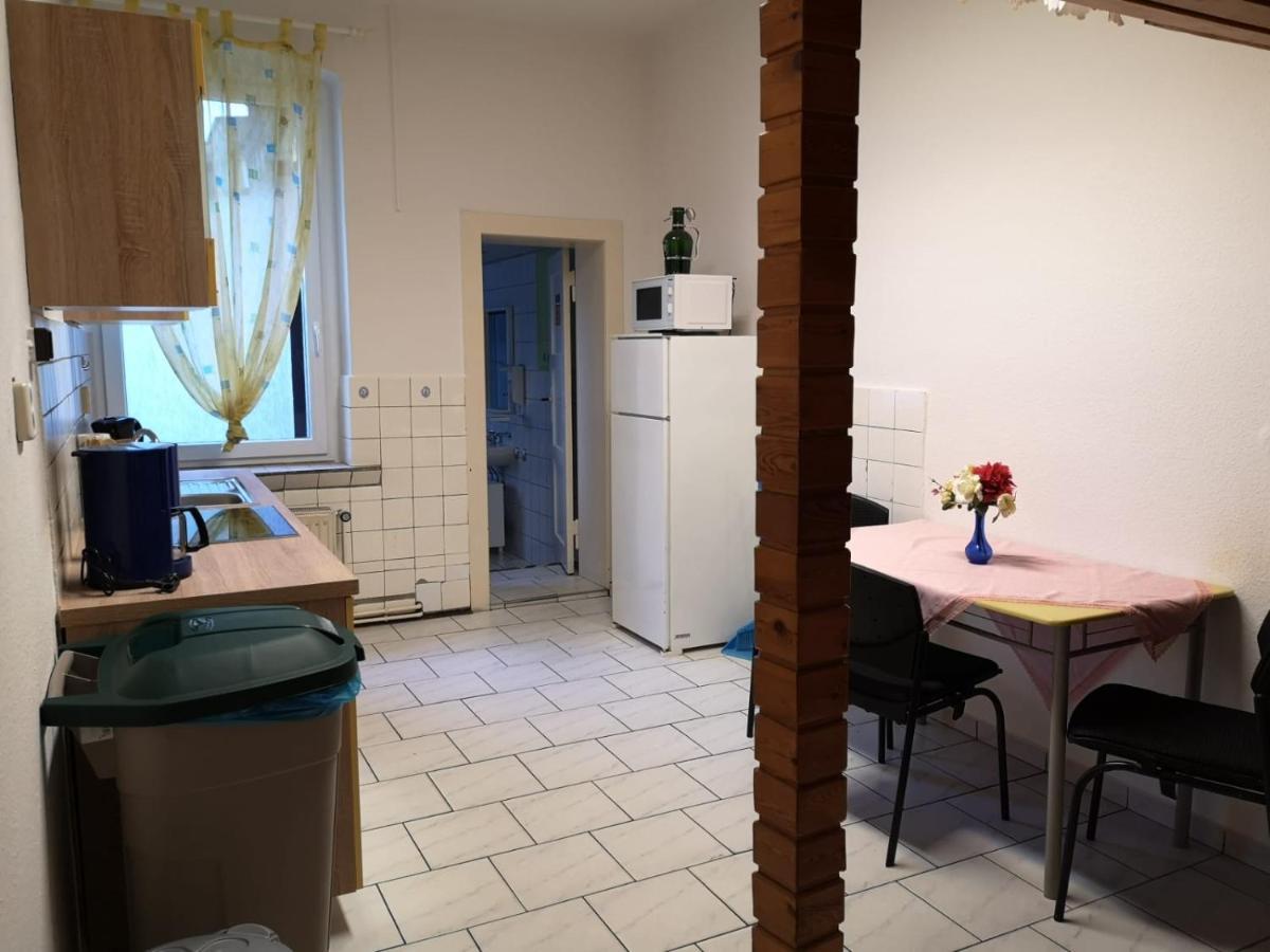 Pension Zur Gartenstadt Wittenberg Esterno foto