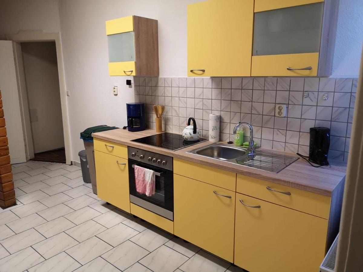 Pension Zur Gartenstadt Wittenberg Esterno foto