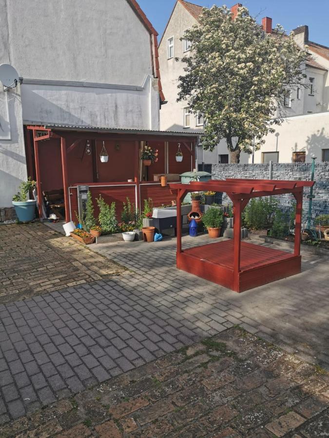 Pension Zur Gartenstadt Wittenberg Esterno foto